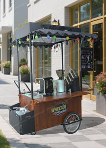 Mobiele ijskar, gekoelde karren, driewieler, mobiele voedselkar, fietskar - Product Image 3