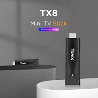 Venta Caliente de Fábrica: Allwinner H618 Android 14 TX8 Mini TV Stick BT5.0 2GB/16GB 4GB/32GB Quad Core 4K 2.4/5.8G Wifi6 Smart TV Dongle