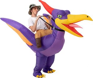 Super settembre Ride A Dinosaur Adult One Size Costume gonfiabile di Halloween - Product Image 1