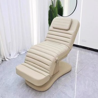 Table de massage électrique multifonctionnelle pour salons de beauté, spas, tatouages et micropigmentation avec matériau PVC
