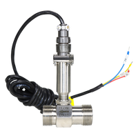 Système de refroidissement liquide, débitmètre à turbine, capteur de débit double extrémité pour centre de données