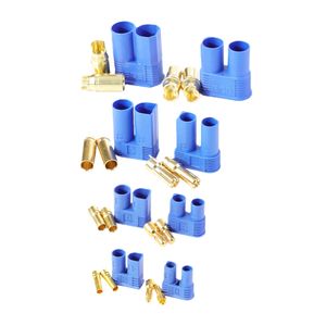 EC8 Connector Set (Male/Female) - 8mm Pure Copper, 200A High-Current Plug for Drone & RC Model <b>Battery</b> Connections - Product Image 5