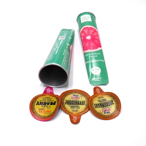 ฝาปิดผนึกฟอยล์อลูมิเนียมตัดตายสำหรับหลอดกระดาษไอศครีม,Pp/PLA/PET <span class=keywords><strong>ถ้วย</strong></span> - Product Image 1