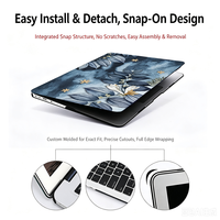 Étui de protection pour ordinateur portable Huawei Honor Series MateBook D14 15X, résistant aux rayures et aux traces de doigts, peignable, finition mate