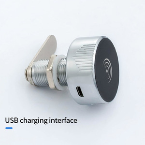 Thông Minh Kỹ Thuật Số Rfid Hệ Thống Thẻ Chìa Khóa Dễ Dàng Truy Cập Ngăn Kéo Khóa Cho Gỗ Thép Kính Tủ Tập Tin Kẽm Hợp Kim Chất Liệu Bộ Nhớ Thẻ - Product Image 5