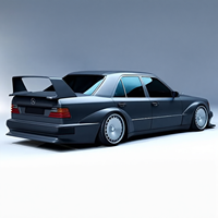 Kit carrosserie large pour Mercedes Benz W124 Classe E, amélioration W124, pare-chocs avant et arrière, jupes latérales, aileron de garde-boue