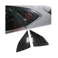 Utilisation de garniture de couverture d'évent latéral d'obturateur de persienne de fenêtre arrière de haute qualité pour Hyundai Tucson 2015-2021
