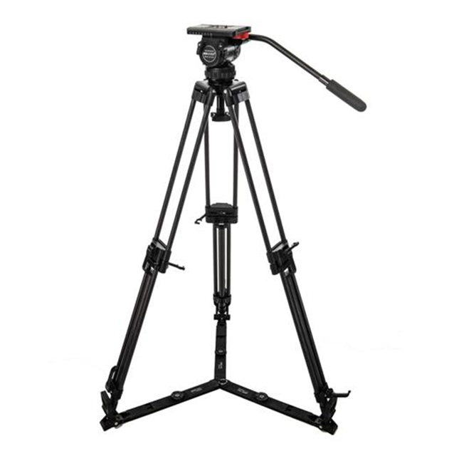 Secced Reach Plus 2 Professional Heavy Duty 11.4KG Payload Video Camcorder Tripod with Fluid Head Broadcast Quality