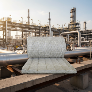 Material de Construcción con Reducción de Ruido, Uso Industrial, Precio Económico, <span class=keywords><strong>Rollo</strong></span> de Lana de Roca de Basalto |   <span class=keywords><strong>Rollo</strong></span> de Lana de Roca Impermeable - Product Image 1