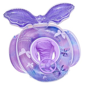 Bouée gonflable pour enfants avec siège - Volant, klaxon et nœud papillon, flotteur de piscine pour bébé et tout-petit - Product Image 6