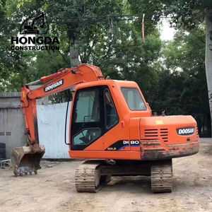 Miniexcavadora Doosan DH80 de segunda mano de alta calidad con precio barato Excavadora sobre orugas DH70 DH75 DH80 usada a la venta - Product Image 1