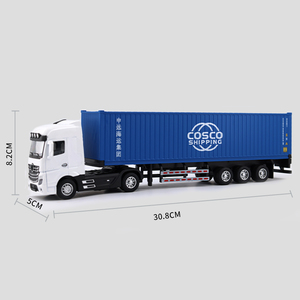 O.A.S Container Mô Hình Nhà Máy Vận Chuyển Quà Tặng Tùy Chỉnh 1:50 bal Vật Liệu Hợp Kim Xe Tải Đồ Chơi Mô Hình Quy Mô - Product Image 2