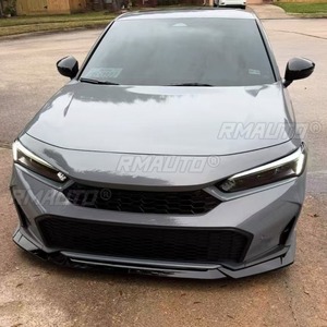 สปอยเลอร์กันชนหน้ารถยนต์ ฝาครอบป้องกันกันชนหน้า สำหรับ Honda Civic 2025 รุ่นที่ 11.5 ชุดแต่ง Body Kit อุปกรณ์ตกแต่งรถยนต์ - Product Image 3