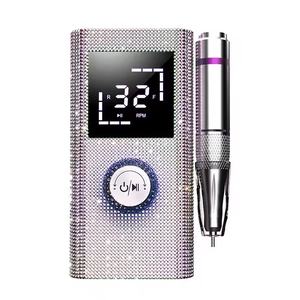 Taladro de <span class=keywords><strong>uñas</strong></span> recargable profesional de 45000RPM <span class=keywords><strong>para</strong></span> <span class=keywords><strong>uñas</strong></span>, Lima eléctrica, pantalla HD, bolígrafo de manicura de Metal, lijadora de <span class=keywords><strong>torno</strong></span> de <span class=keywords><strong>uñas</strong></span> - Product Image 2