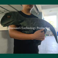 Marionnette Animatronique Velociraptor pour Enfants, Modèle Interactif de Dinosaure pour Aire de Jeux, à Vendre