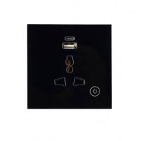 Prise intelligente avec interface TAPE-C USB Prise intelligente Wi-Fi pour lumières et appareils de télécommande pour maison intelligente