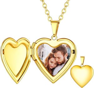 Personalizzato personalizzato a forma di cuore collana con immagini foto <span class=keywords><strong>san</strong></span> <span class=keywords><strong>valentino</strong></span> Memorial gioielli di moda <span class=keywords><strong>per</strong></span> le donne degli uomini - Product Image 1