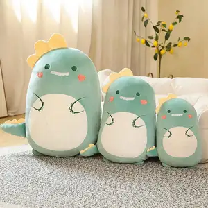 Alogogo grosir pelikan Al Por mayoret Juguetes bantal lembut dinosaurus baru mainan boneka binatang mewah anak-anak ayam Nugget Dino Pl