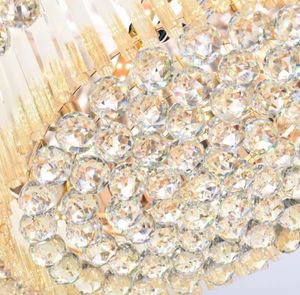 Lámpara colgante de araña redonda de lujo, bola de cristal de lujo, luz de techo led para el hogar - Product Image 2