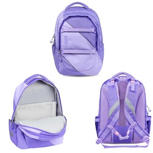 Ensemble de sacs à dos scolaires 5 en 1 pour lycéennes, nouveau design, avec trousse à crayons, sac de sport, portefeuille et sac banane - Product Image 2