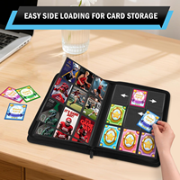 Classeur de cartes MIO Premium à 9 pochettes double face, 540 pochettes, en PU, pour cartes de collection TCG et cartes de sport