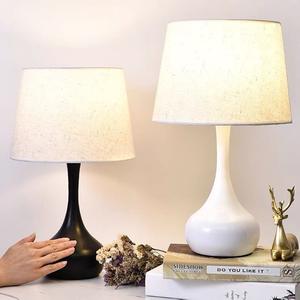 Nordic Style Creative Simple Table <b>Light</b> Modern Romantic Warm Wedding Bedroom Side Lamp Switch Control Dimmable 2700K Warm White - Product Image 3