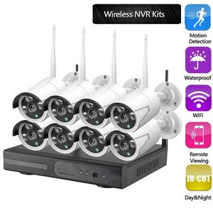 Nhà Máy Giá Rẻ 4 8 chsecurity 5MP Mạng Hệ thống camera giám sát hệ thống không dây Wifi NVR Kit 3MP an ninh Hệ thống camera - Product Image 2