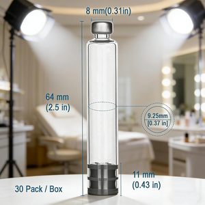 3ml Glass Vials with Aluminum Lid for Steam Sterilization and <b>Liquid</b> Packaging Borosilicate Glass Vial - Product Image 5