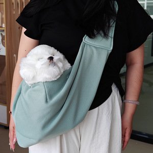 Foldable Single Shoulder Pet Carrier Bag Large Capacity Portable Collapsible <b>Cat</b> Dog Travel Bag for Outings Customizable Design - Product Image 2