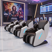 Fauteuil de massage commercial à gravité zéro avec système de paiement intégré et distributeur automatique