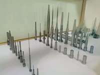 Fabricante de Moldes para Expulsores de Alta Precisión, Expulsores de Inyección de Metal SKD-61, Manguitos para Expulsores de Moldes