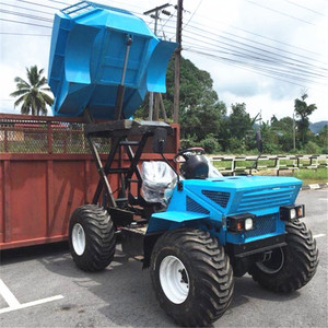 Tracteur agricole 4x4 avec boîte de vitesses et pompe, mini-dumper à huile de palme Zy100 1.0T, faible coût d'entretien - Product Image 4