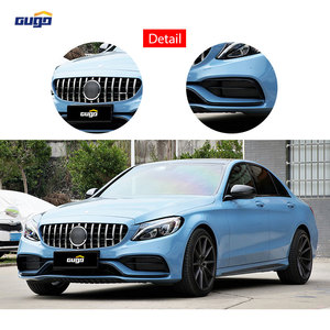 Gugo BodyKit cho 2015-2021 MERCEDES-<span class=keywords><strong>BENZ</strong></span> <span class=keywords><strong>C</strong></span>-<span class=keywords><strong>Class</strong></span> W205 phía trướ<span class=keywords><strong>c</strong></span> phía sau bội nâng <span class=keywords><strong>c</strong></span>ấp lên C63 <span class=keywords><strong>Amg</strong></span> mô hình ống xả <span class=keywords><strong>c</strong></span>ắt-outs-Điều kiện mới - Product Image 4