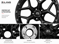Rines Monobloque ZL Premium Nuevos de 35 mm para Dark Horse de 19-20 Pulgadas, Aleación de Aluminio Forjado, Compatibles con EV