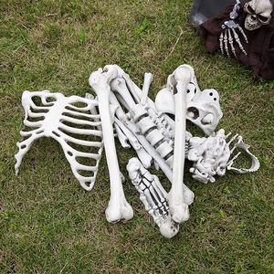 Personalizado al por mayor barato miedo accesorios <span class=keywords><strong>de</strong></span> Halloween accesorios <span class=keywords><strong>de</strong></span> decoración casa embrujada tamaño real animado Halloween esqueletos - Product Image 3