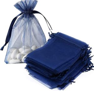 50 Bolsas De Papel De Regalo De 4 X 6 Pulgadas, Tela De Tul | Envío Gratis