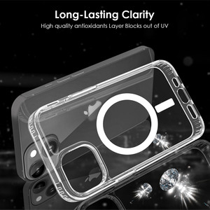 Funda Transparente para iPhone, Carcasa de TPU, Nueva, Resistente a Impactos, para iPhone 14, 15, 16 - Product Image 6