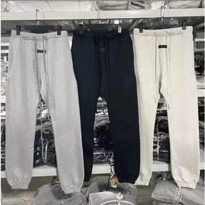 <span class=keywords><strong>Pantalon</strong></span> de sport vintage en toile pour <span class=keywords><strong>homme</strong></span>, qualité supérieure, vente en gros d'usine, 100% coton, doublure <span class=keywords><strong>polaire</strong></span> anti-boulochage, fermeture à cordon de serrage - Product Image 1