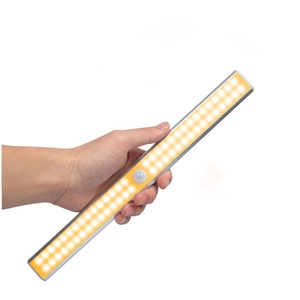 Lampes à 20, 24, 30, 40LED, rechargeable par USB, <span class=keywords><strong>sans</strong></span> <span class=keywords><strong>fil</strong></span>, capteur <span class=keywords><strong>de</strong></span> <span class=keywords><strong>mouvement</strong></span>, pour placard, <span class=keywords><strong>avec</strong></span> bande magnétique - Product Image 2
