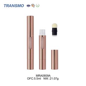 Stylo cosmétique vide en aluminium de 5 ml, type twist, pour correcteur, personnalisable, avec tête éponge - Product Image 3