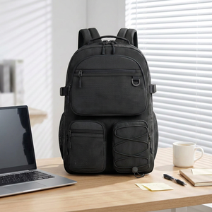 Wholesale Hasun Waterproof 11 Inch <b>Laptop</b> <b>Backpack</b> DAY <b>BACKPACK</b> Fashion Cartoon Pattern Zipper Hasp Closure Unisex 21L - Product Image 3