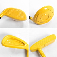 Mini-Putter de Golf multicolore pour enfants, Logo personnalisé 79x28cm, ensemble de Club de Golf en plastique pour enfants, vente en gros