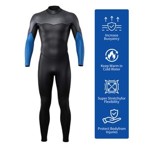 Traje de Neopreno de 3/2 mm con Logotipo Personalizado, para Buceo Libre y Triatlón, para Hombre, Impermeable y Ecológico - Product Image 2