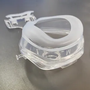 Havalandırma makinesi oksijen burun CPAP Bipap maskesi tam yüz maskesi