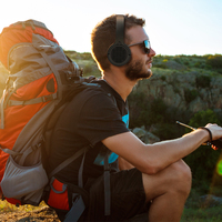 Casque audio supra-auriculaire sans fil Bluetooth avec panneau solaire, casques de jeu et écouteurs