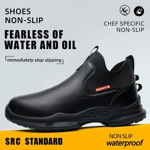 <span class=keywords><strong>Scarpe</strong></span> da uomo alla moda in pelle impermeabile <span class=keywords><strong>e</strong></span> antiscivolo da Chef con resistenza all'usura resistenza all'olio per abbigliamento Casual autunnale - Product Image 3