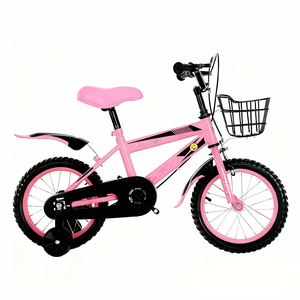 จักรยานเด็กคุณภาพสูง จักรยานเด็กเล็ก/จักรยานสำหรับเด็ก จักรยานเจ้าหญิงพร้อมที่นั่งตุ๊กตา มีล้อเสริม จักรยานเด็กผู้หญิง ขนาด 12 14 16 นิ้ว - Product Image 2