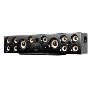Système de haut-parleurs sans fil 5.1 canaux pour la maison, 200W, caisson de basses intégré, fonction USB, barre de son en bois, son de haute qualité - Product Image 3