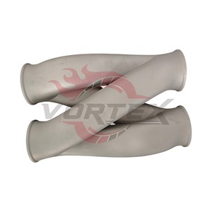 Tuyau d'échappement en X Vortex Racing SS304 2.5 2.75 3.0 pouces, tuyau croisé universel pour la modification des systèmes d'échappement personnalisés - Product Image 1