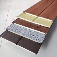Panneau mural sandwich en polyuréthane, panneau mural extérieur isolé